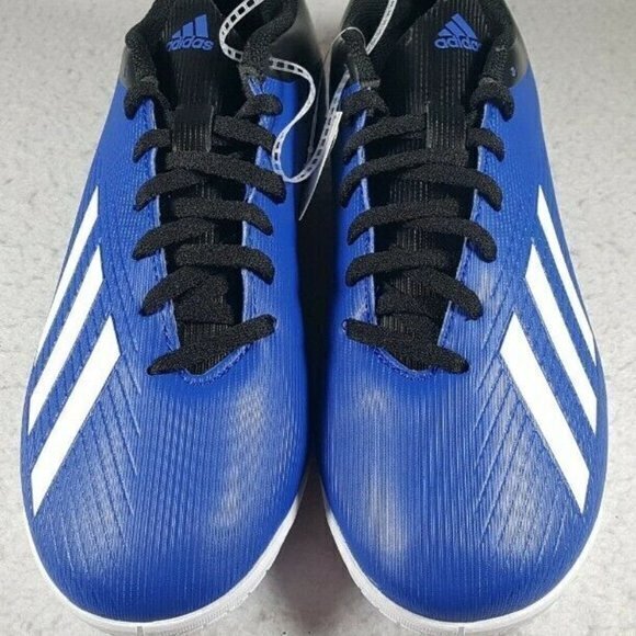 New Adidas X 19.4 Indoor Soccer Football Shoes Team Royal Blue EF1619‎ Mens Sz 7 main image 6